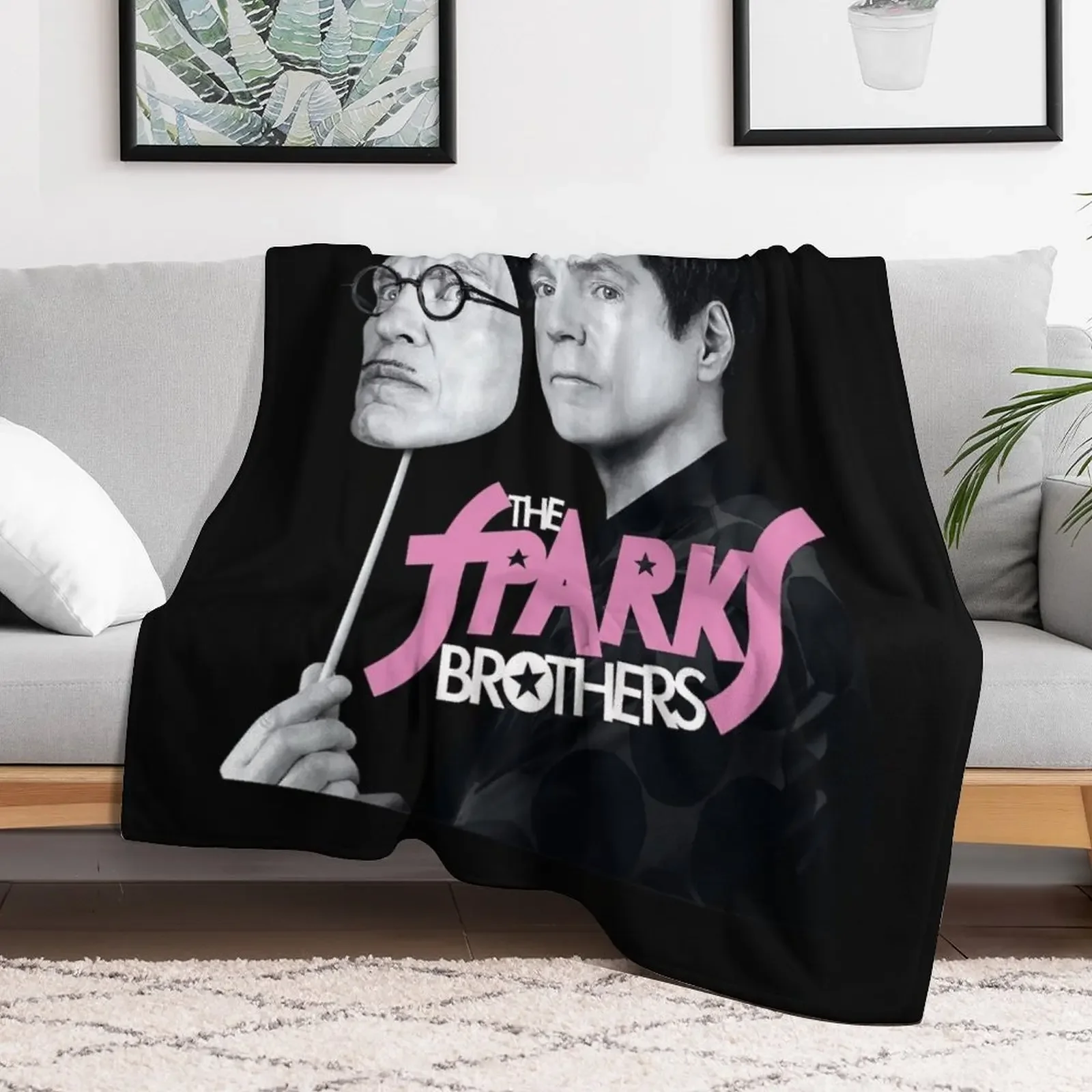 Sparks Brothers Throw Blanket Hairy sofa bed funny gift Blankets