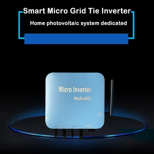 عاكس الألواح الشمسية الصغيرة الذكية ، عاكس منزلي بموجة جيبية نقية ، عاكس ربط الشبكة MPPT ، 220 فولت ، 110 فولت تيار متردد ، 600 واط ، 700 واط ، 800 واط ، 1000 واط ، 36 فولت أعلى 12 مبيعات 700 واط لوحة شمسية - رقم 5