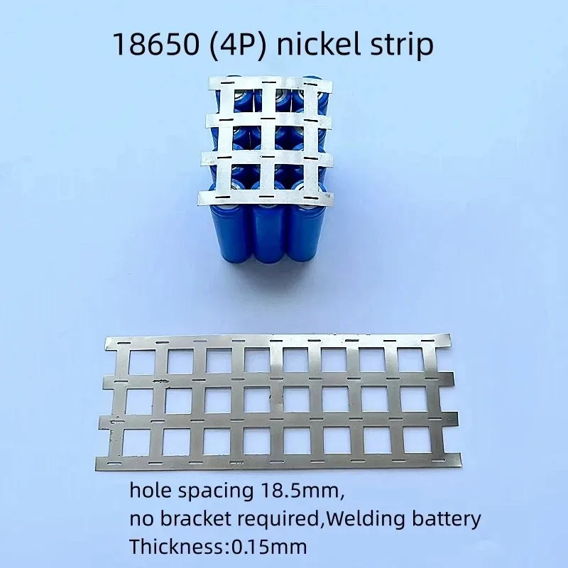 1 metro 2P 3P 4P 6P lamiera di nichel nichelato pezzo di collegamento della striscia di acciaio per la saldatura a punti della batteria 18650