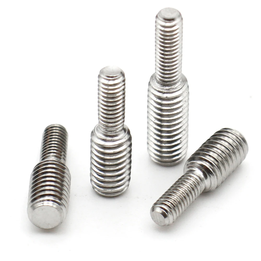 304 Stainless Steel Double Head Conversion Bolt M3 M4 M5 M6 M8 M10 M12 M14 M16 External Thread Changeable Diameter 1-10pcs - Image 4