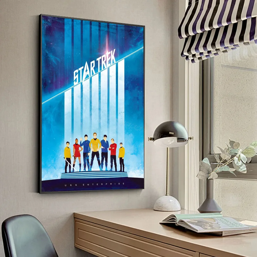 1pc Star Trek TV Series Poster HD Posters Home Room Bar Cafe Decor Art Wall Painting Picture