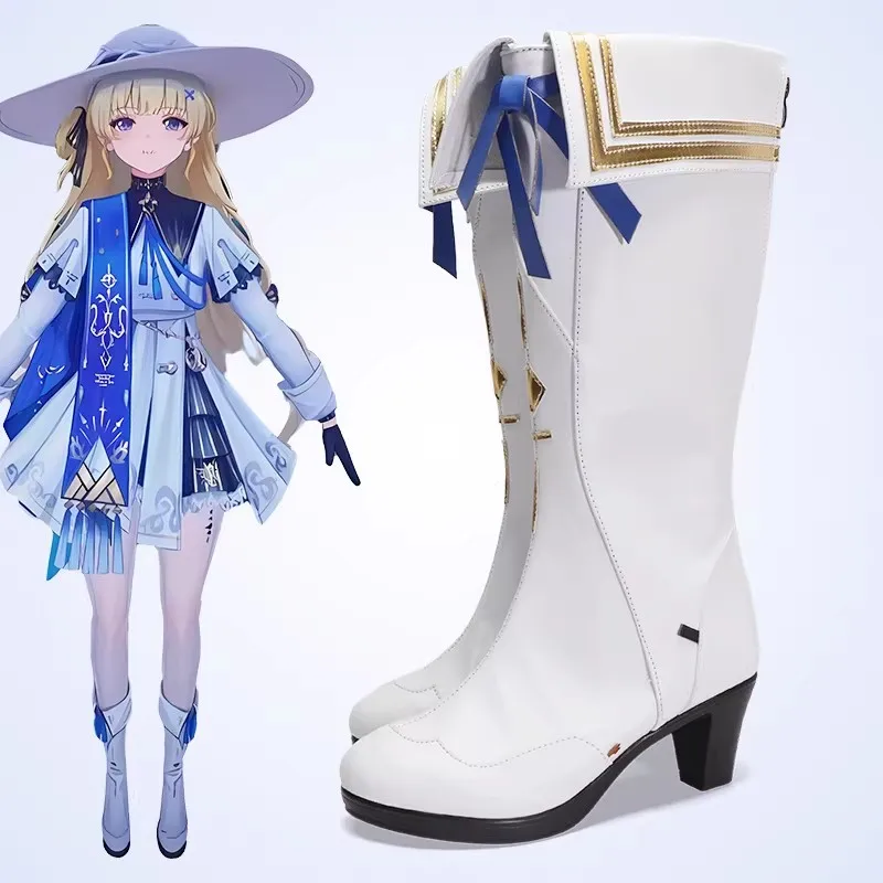 Game Wuthering Waves Phoebe Cosplay Shoes Boots Women Men Halloween Party Role Play Costume Props Custom Made