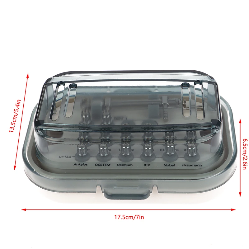 1 مجموعة زرع الأسنان مفتاح العزم السقاطة 10-70NCM مع السائقين و وجع عدة أدوات مفك البراغي