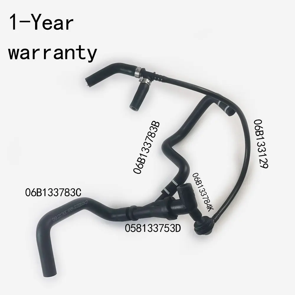 Connect the hose For VW Passat Bora Jetta beetle Audi A6L A4 S4 A6 A8 S8 06B133783C 058133753D 06B133784K 06B133783B 06B133129