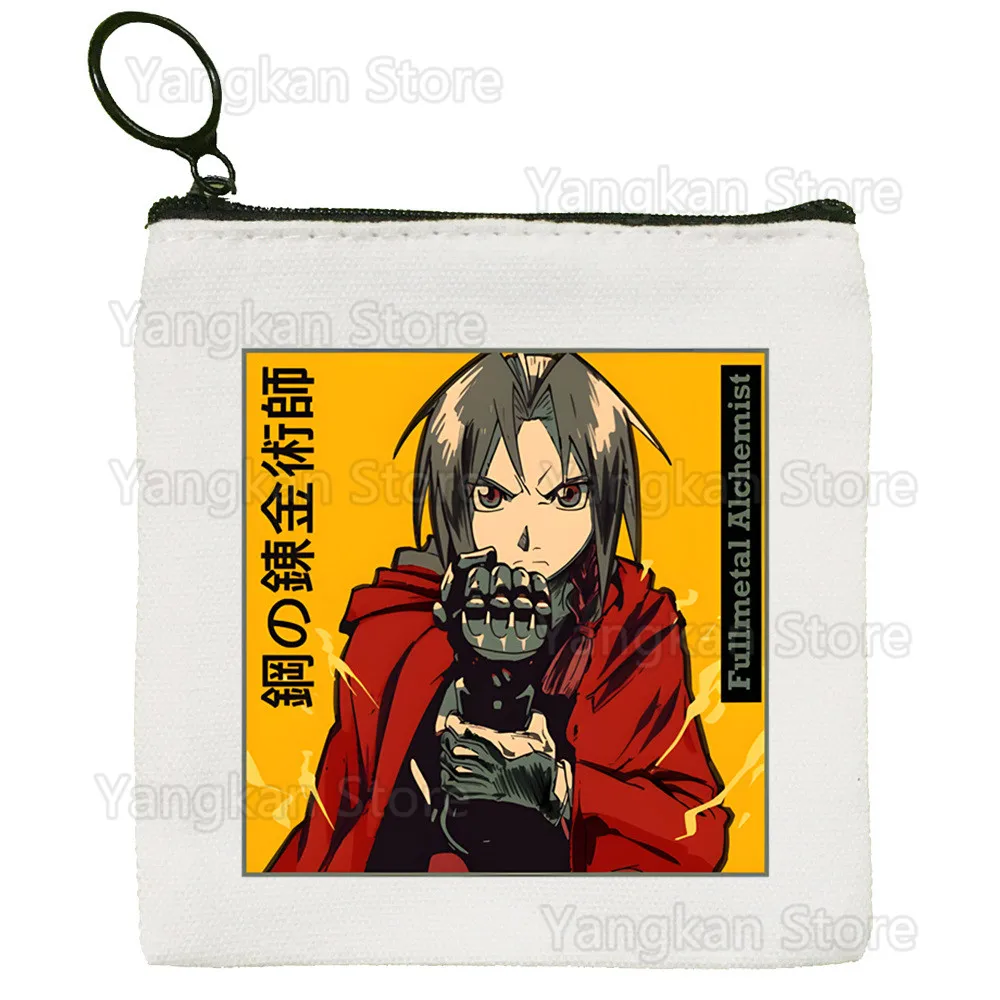 

Fullmetal Alchemist Anime Brotherhood Women Handbags Canvas Tote Shopping Bags Reusable Shopping Bag Eco Foldable