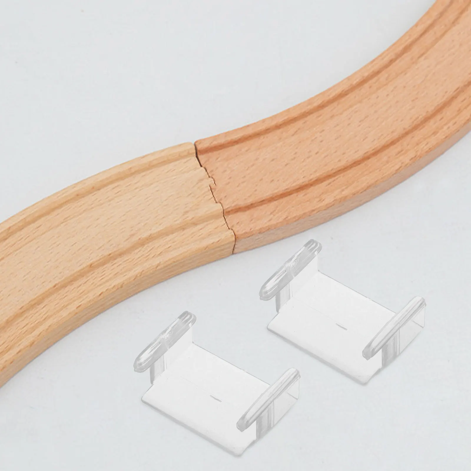 

5 шт. соединительных элементов для железнодорожных путей, прозрачный пластиковый адаптер, устойчивый фиксатор для дома, детского сада, школы, аксессуары для расширения игровых зон