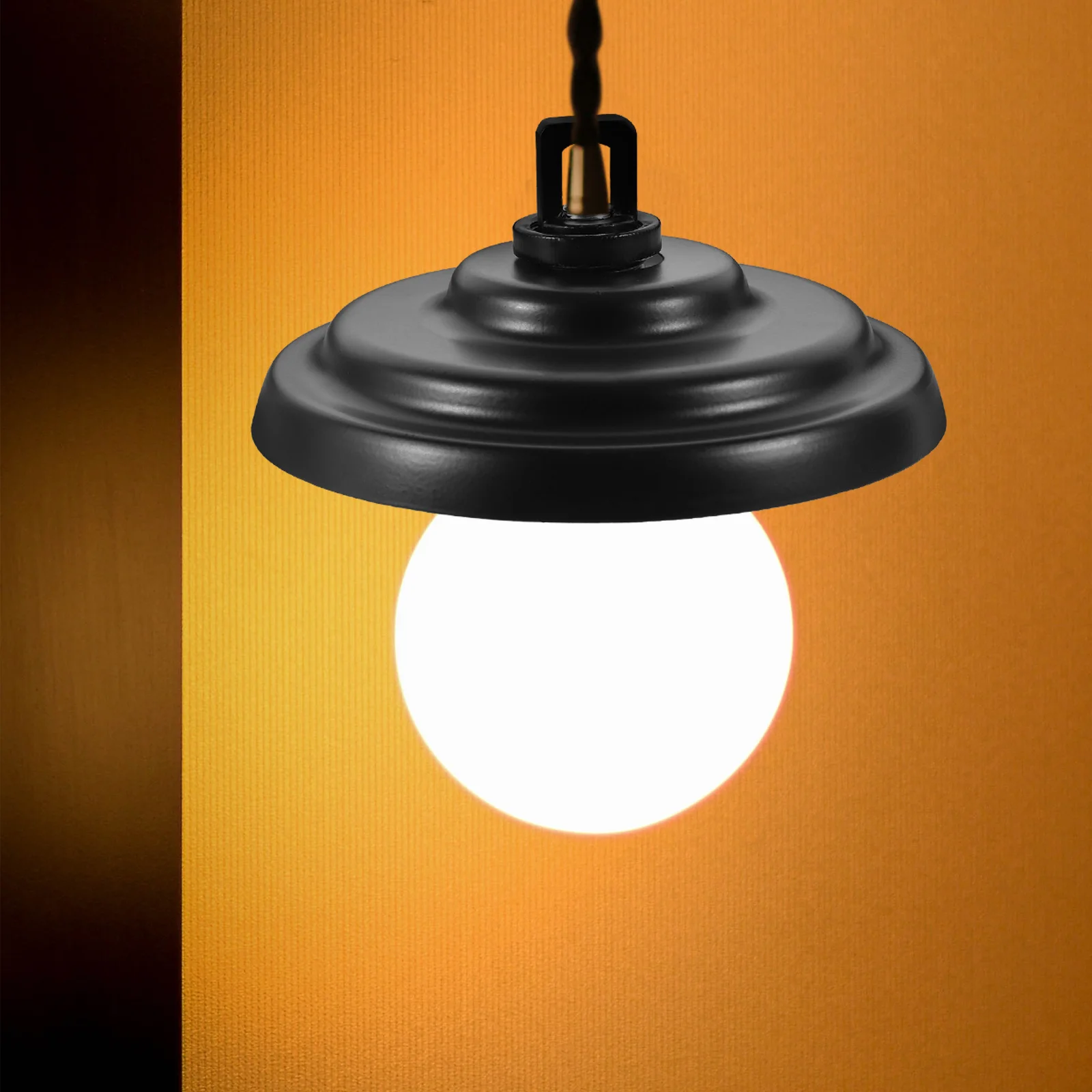 

1Set Ceiling Cover Plate Canopy Kit Sturdy Pendant Light Canopy Chandelier Mounting Plate for Home Bar Restaurant Cafe Light