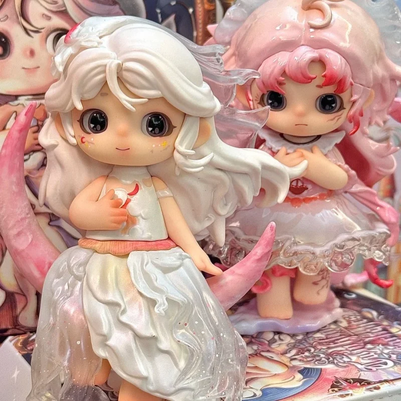 

Genuine Starry Sky Series Blind Boxes Pvc Mysterious Boxes Trendy Toys Cute Anime Figure Surprise Collection Decoration Gift