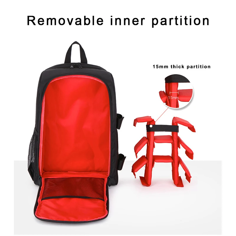 Waterproof DSLR Backpack DLSR Photo Bag Multi-Functional Outdoor Camera Bag Backpack Case for Nikon Canon Sony DSLR Bag Lens Big