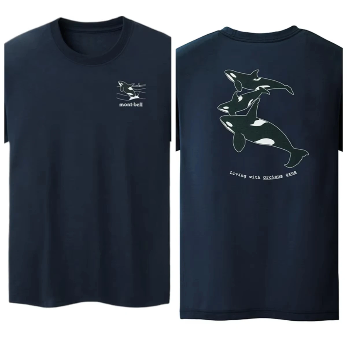 

montbell Japan's 2025 new outdoor mountain climbing and camping short-sleeved T-shirts for men and women and couples summer new