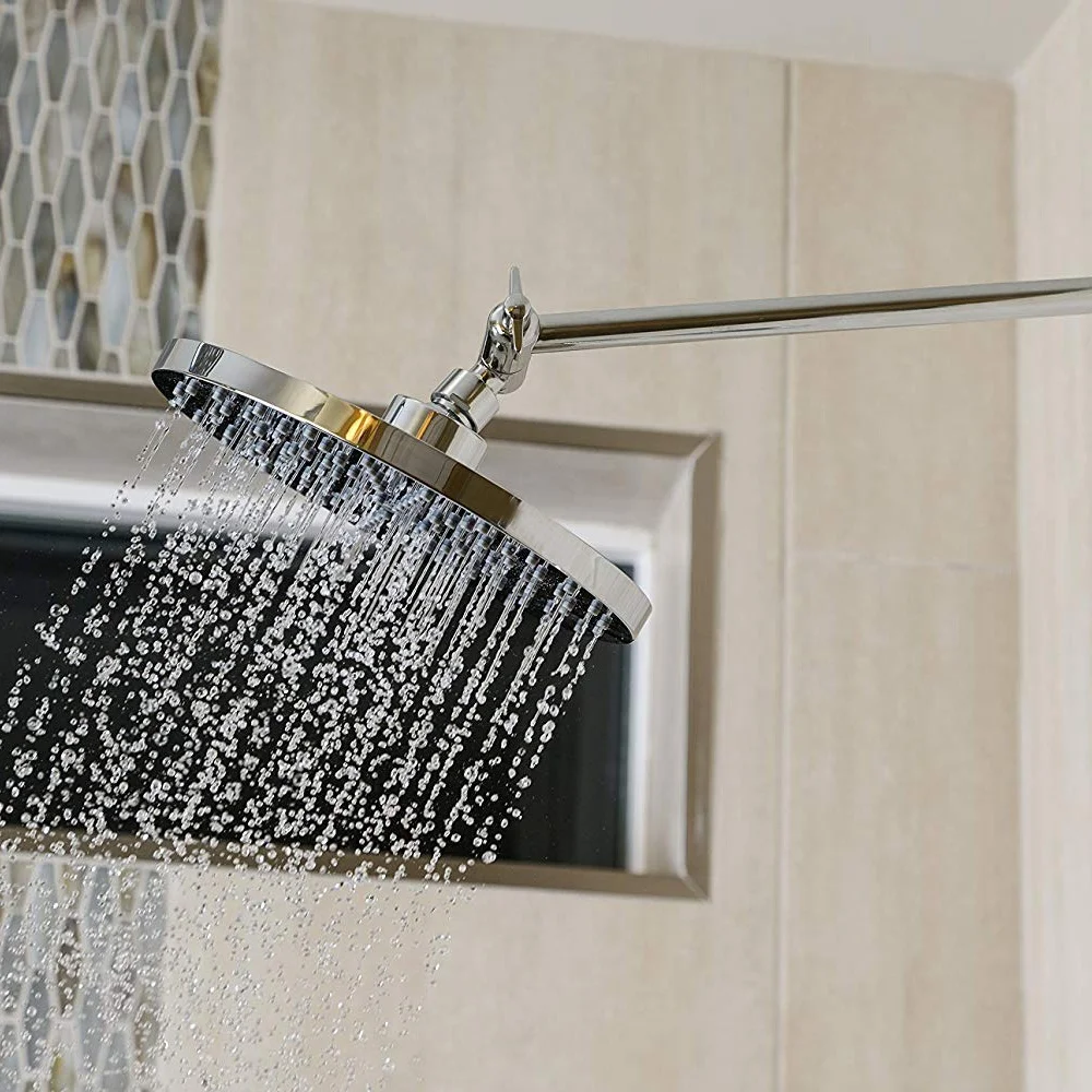 Verstellbare Dusch arm verlängerung von, Messing-Duschkopf-Verlängerung sarm mit hochglanz poliertem Chrom-Finish 11 Zoll