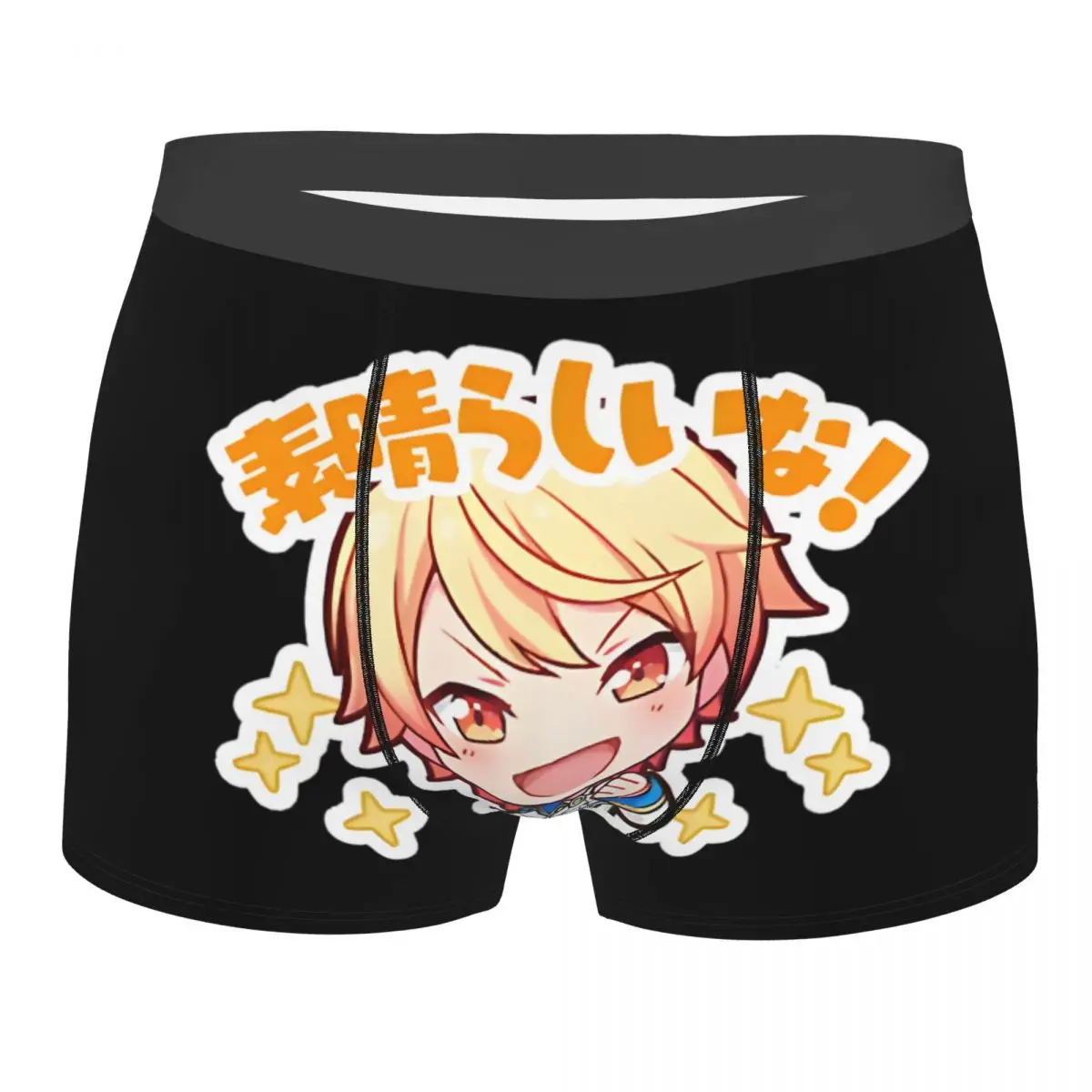 Novelty Boxer Project Sekai Anime Tsukasa Tenma Shorts Panties Men Underwear Soft Underpants for Male