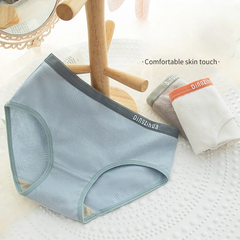 Women Panties Briefs Comfort Female Lingerie Fitness Sports Women's Cotton Panties Japanese Underwear Underpants Breathable Soft