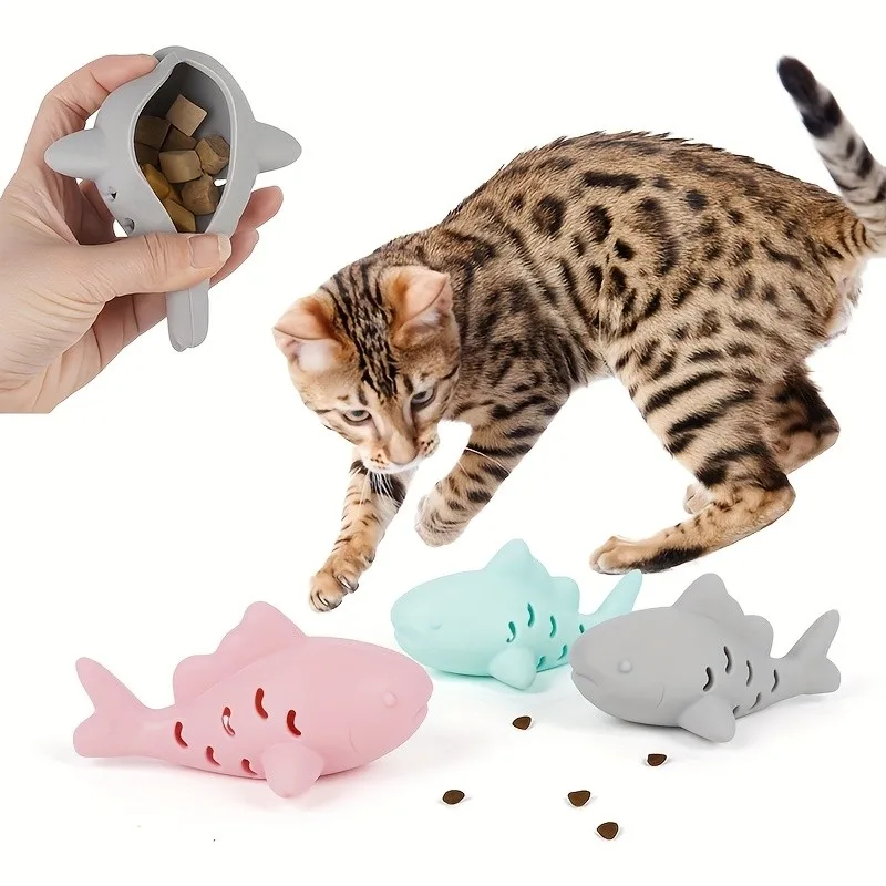

3pcs Interactive Cat & Dog Toy - Durable Bite-Resistant Design, Hiding Food & Grinding Teeth Entertainment for Small Pets
