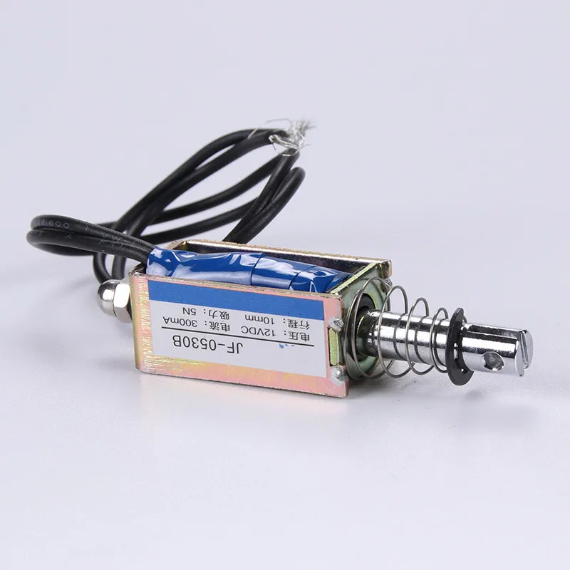 1PC JF-0530B DC 6V 12V 24V Push-Pull Type Solenoid Electromagnet