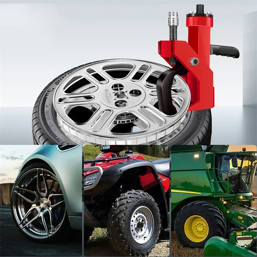 

Ручная механическая вакуумная машина для демонтажа шин, инструмент для ремонта, машина для скребка шин, портативная ручная машина для демонтажа шин