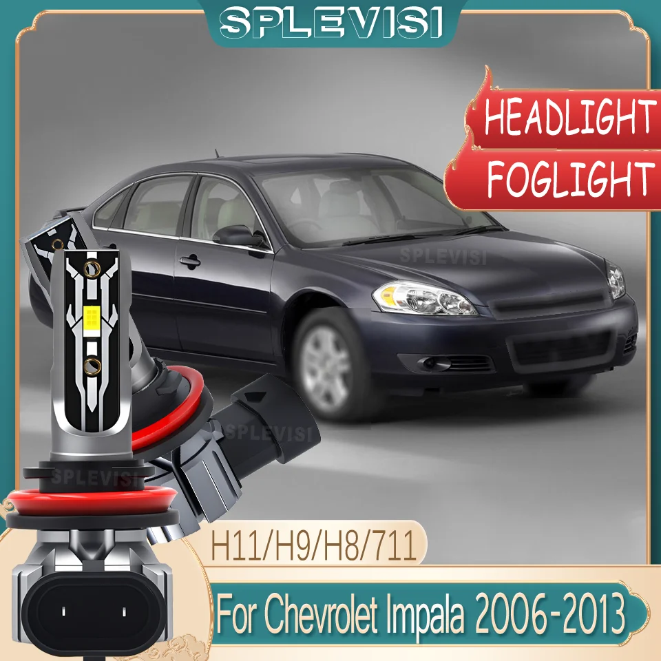 

LED Clearer Illumination durable Headlight Bulbs High/Low/Fog Light For Chevrolet Impala 2006 2007 2008 2009 2010 2011 2012 2013