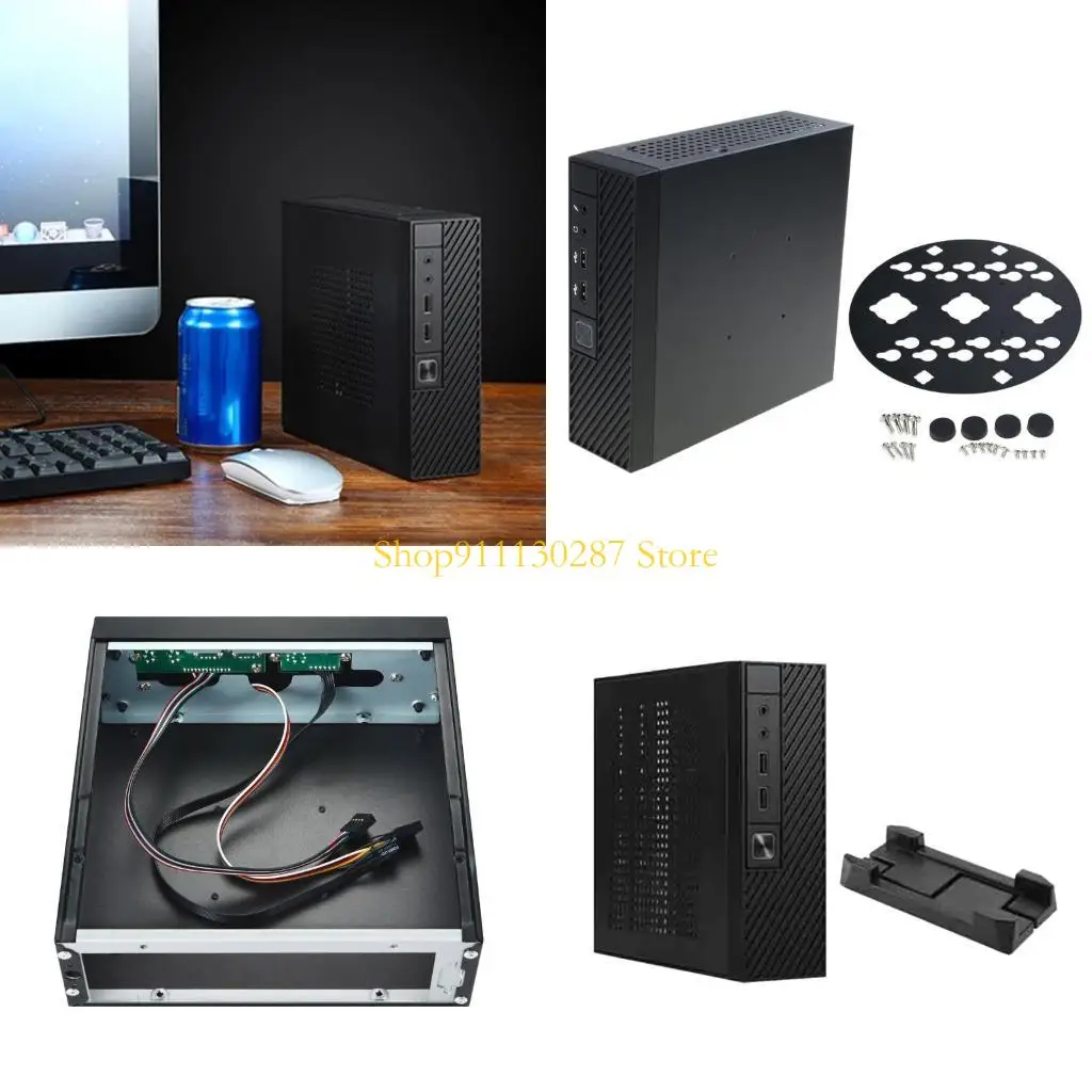 

J1HC M06 Mini Desktop Case Case Mini-ITX ПК. Универсальное эффективное промышленное управление