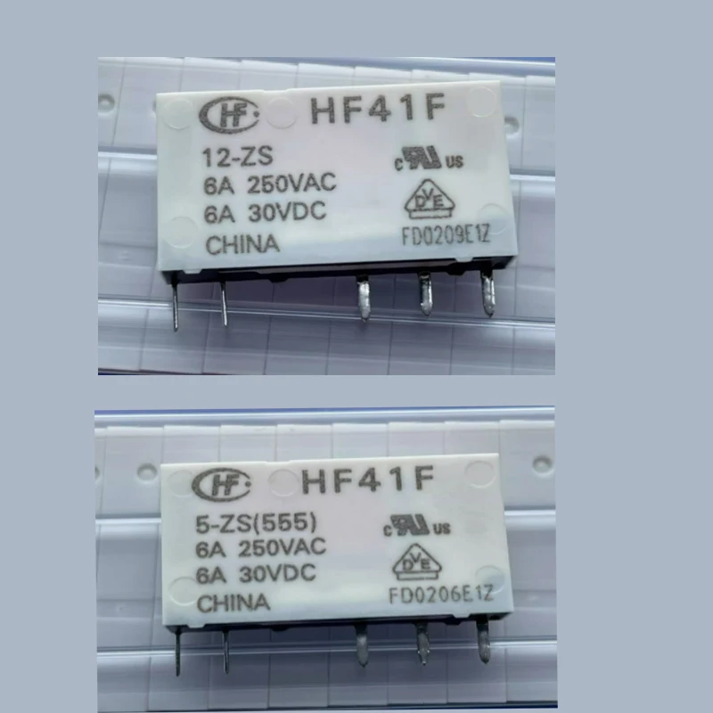 Brand new original genuine relay HF41F  HF41F-12-ZS  HF41F-5-ZS  HF41F-24-ZS HF41F-24-ZST