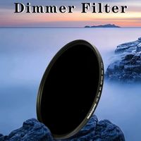 WalkingWay HD Multi Coated MC ND Filter Filtro ND8 ND64 ND1000 Filter Neutral Density Optical Glass Filter  40.5-82mm for Camera