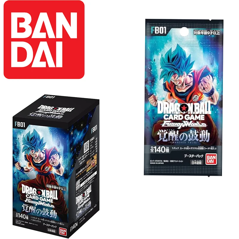 

BANDAI TCG: Fusion World Awakened Pulse Booster Box[FB01] (Box) 24 Packs (Japanese) Collection Card Board Game Toys