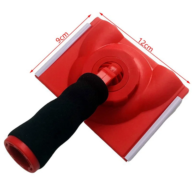 Latex Paint Edger with Handle Flat Trimming Brush Trimmer Color Separation Tool Brush Plaster Line Corner Brush