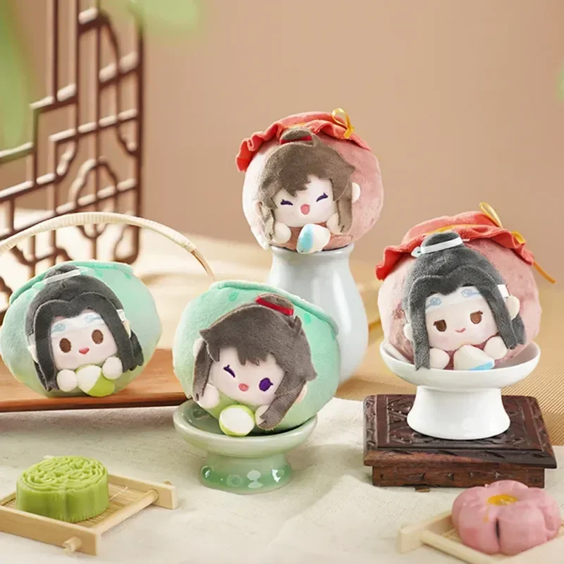 Mo Dao Zu Shi Pendent Lan Wangji Wei Wuxian Animation Super Delicious Series Toys Mdzs Plush Dolls Children Gift Ornaments