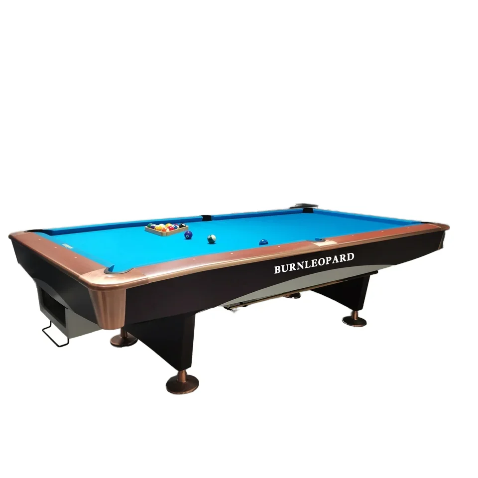 9ft Slate Pool Table for Snooker and Billiards for Professional and Amateur Players