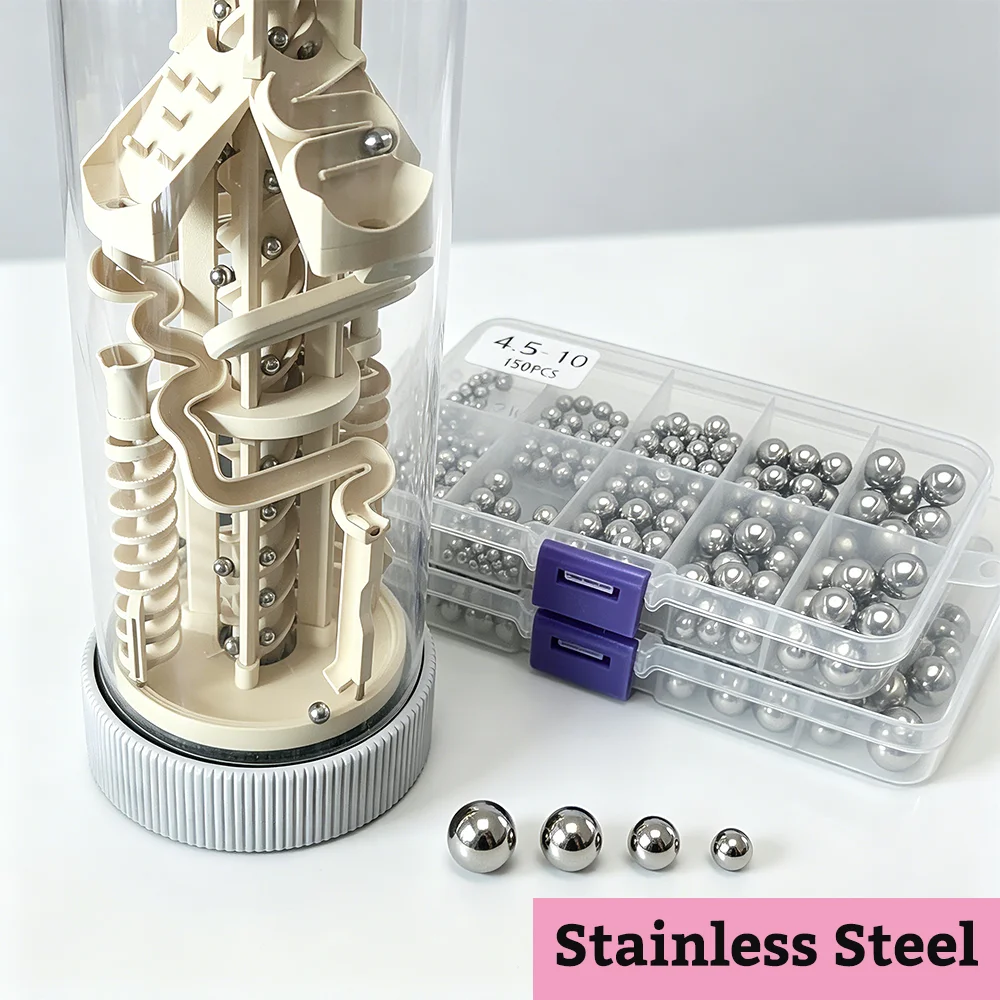 Набор прецизионных шарикоподшипников из нержавеющей стали, 15 размеров: 4/5/6/8/10/12/25 мм, 1/4, 3/16, 5/32, 1/8, 1/4, 5/16, 1/2 дюйма для велосипедов