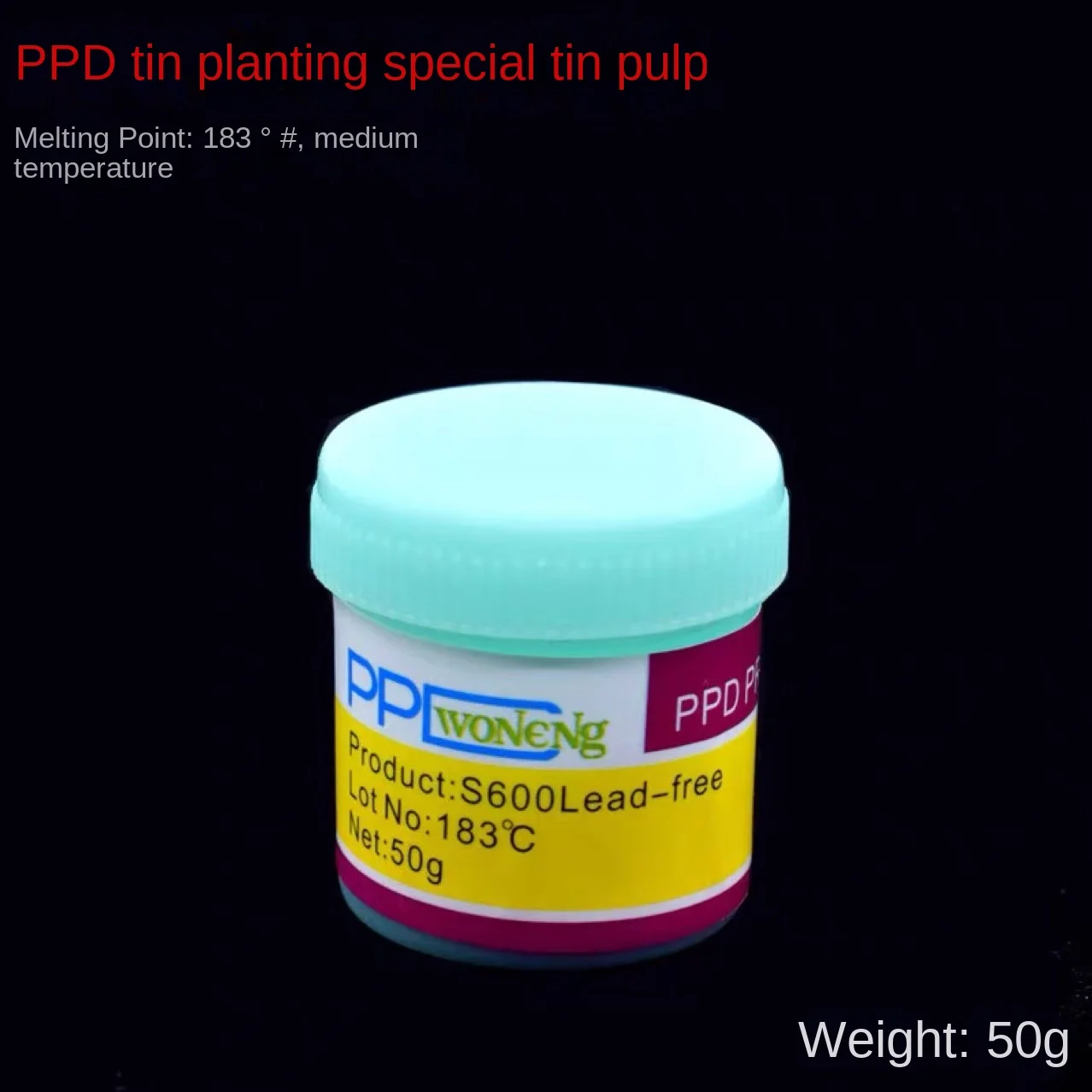 PPD Solder paste repairing motherboards chip soldering medium low solder paste temperature 183-138-217 solder paste