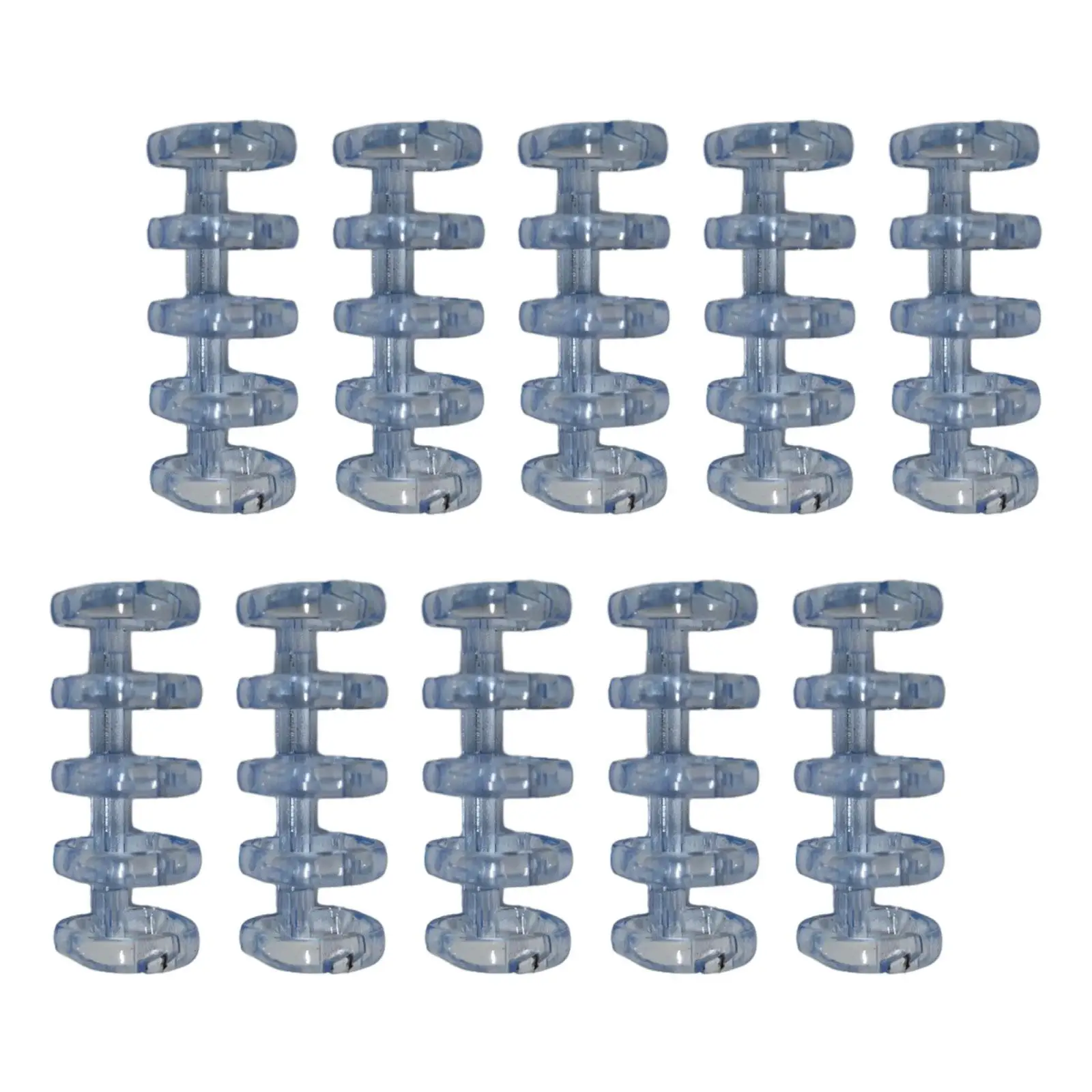 10x Loose Leaf Binder Rings 5 Holes Book Rings for Office Photo Stationery