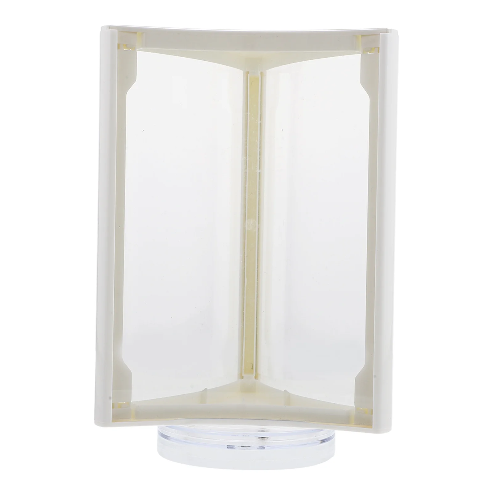 

1pc Rotating Menu Stand Desktop Display Holder For Cafe Restaurant Wedding Multi-Side Tabletop Sign Vertical Stand Organizer