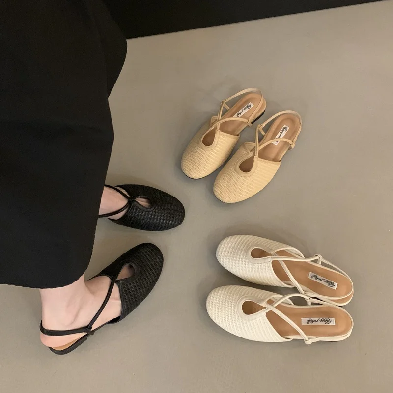 Bailamos Women Casual Flats Comfortable Soft Boat Shoes Loafers Ballerina Shallow Round Toe Ballet Flat Shoes Women Slip On Side