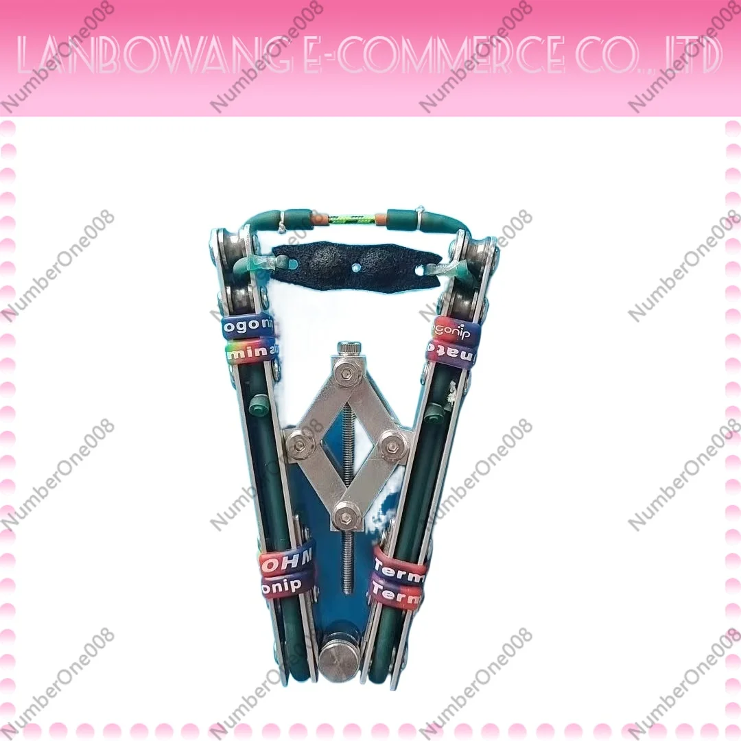 

New Steel Ball Archery all Metal eight pulley dual-purpose pulley slingshot with adjustable door size