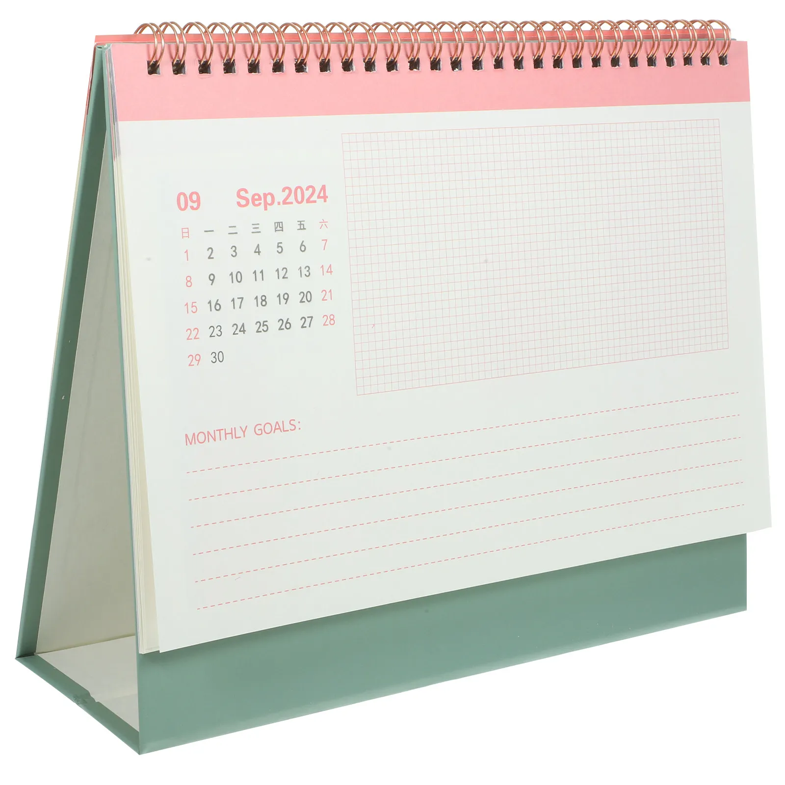 

Stand up Desk Calendar Small That Stands Blocks Stand-up Desktop Easel Standing Aesthetic