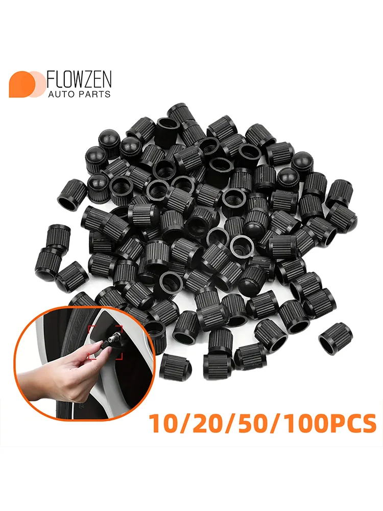 AliExpress NONE 10/20/50/100pcs Car Tire Rust Proof Valve Cover Car Bicycle Tire Dust Cover Waterproof And Dustproof Seal