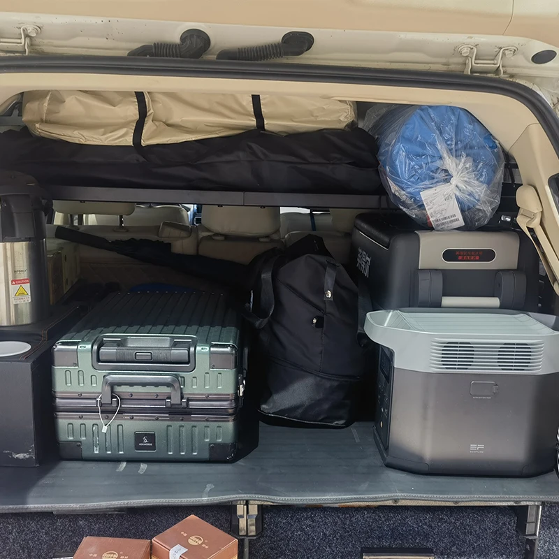 Dla Toyota Land Cruiser LC200 FJ200 2008-2021 7 miejsc na tylny bagażnik bagażnik modułowy regał bagażnika wisząca deska Molle Panel