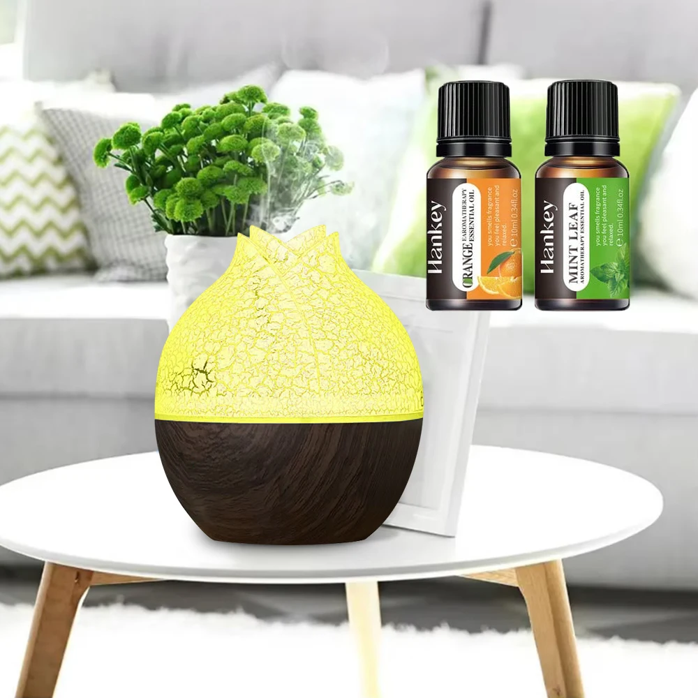 

Stylish Aromatherapy Gift Set Ultrasonic Humidifier with LED Lights, Touch Sensor & Quiet Operation - Ideal for Home/Office