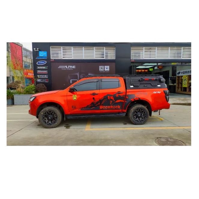 Truck canopy For ISUZU D-MAX Waterproof 4x4 Hardtop Topper truck Customized Aluminum canopy for D-Max