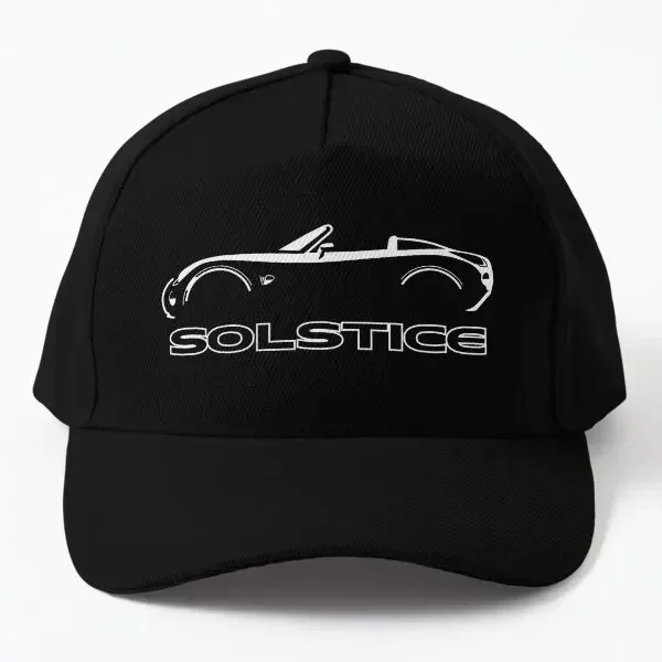 Pontiac Solstice Silueta Gorra de béisbol blanca Sombrero Casual Impreso Hip Hop Hombres Primavera     Casqueta Snapback de verano Sun Czapka