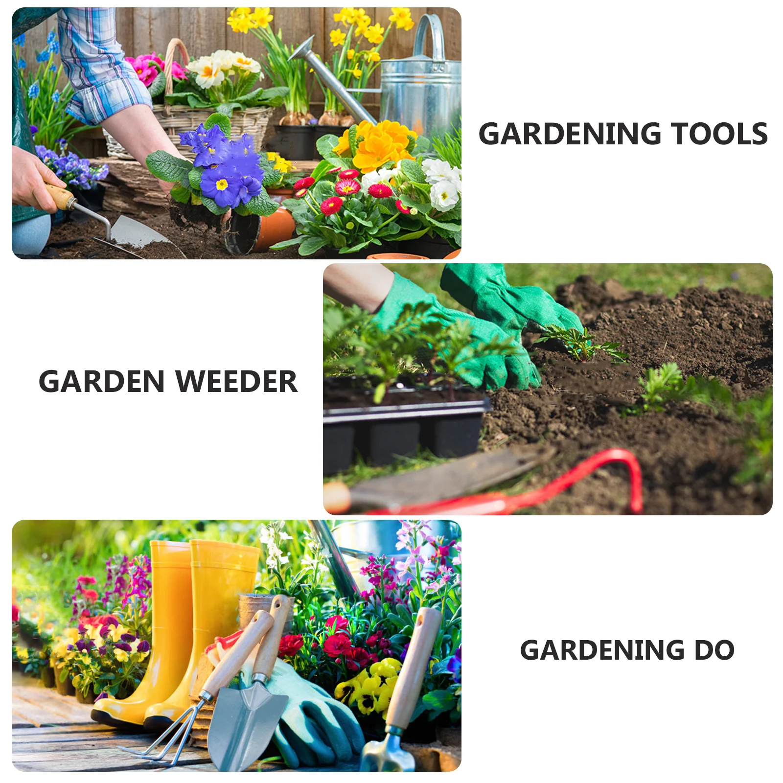 

Waterproof Gardening Tool Bag Oxford Cloth Tote Portable Organizer Multiple Pockets for Tools Random Color Hand Tools Bag