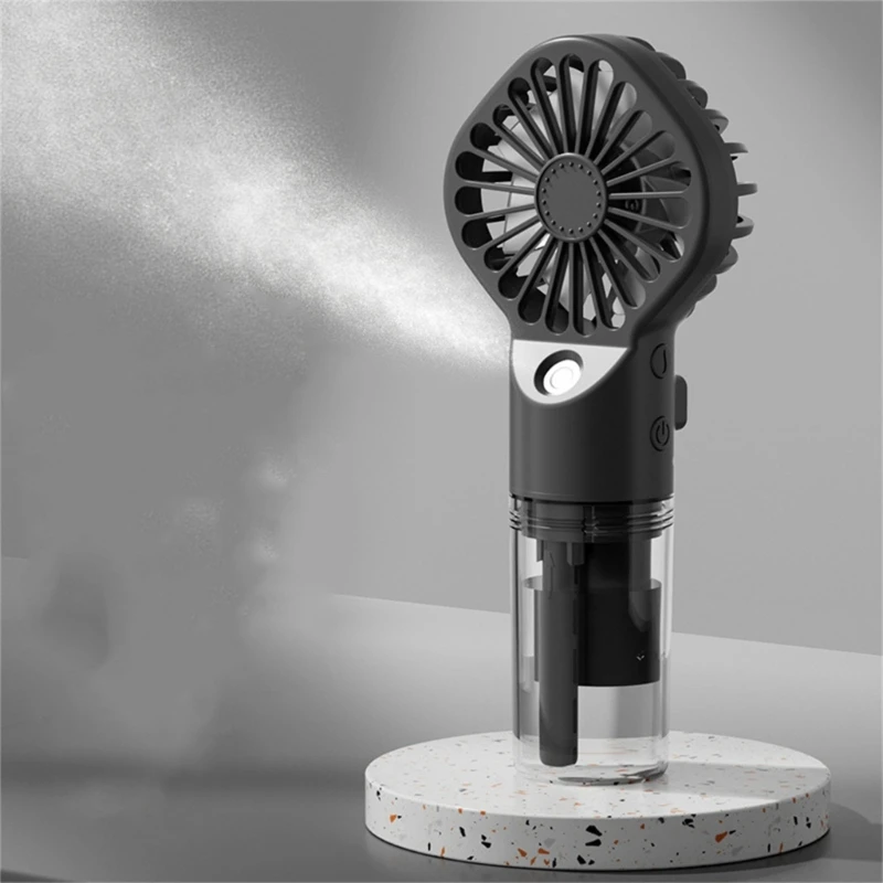 Portable Handheld Misting Fan Low Noise Water  Mist Fan Quiet Cooling Fan Mini Pocket Fan for Indoor Outdoor Dropshipping