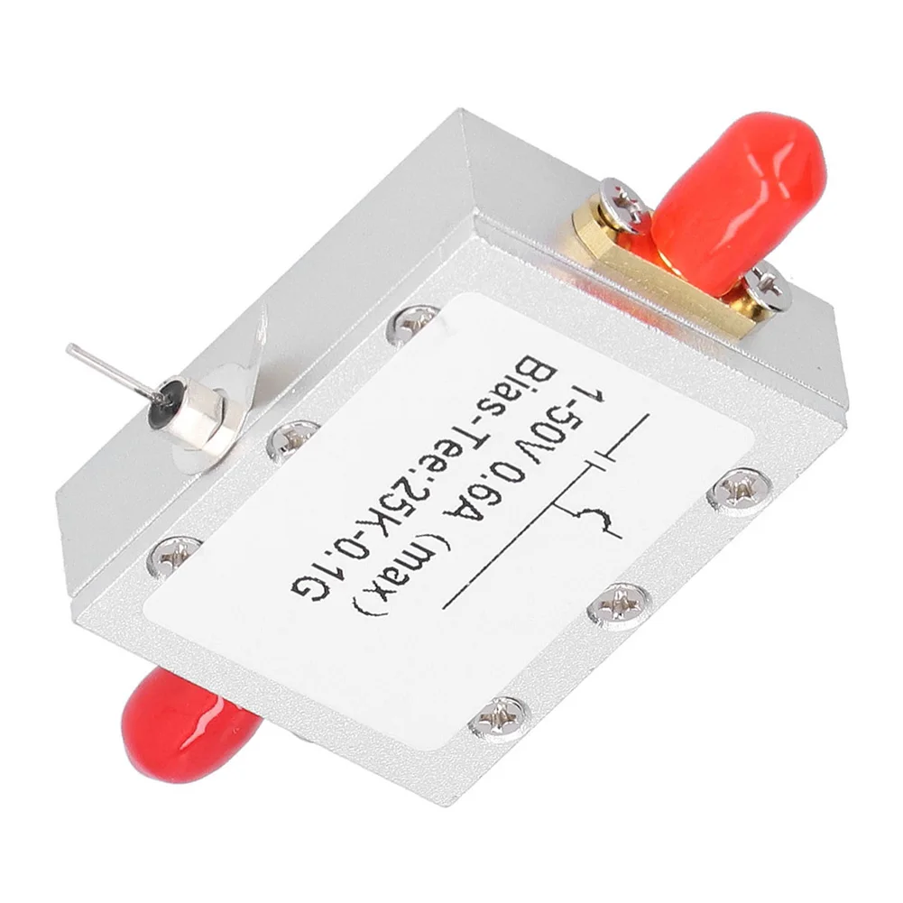 

RF Isolation Capacitor Bias T-Block Electronics 25K‑100MHz DC 1‑50V Block DC Signal Electrical Equipment Accessories