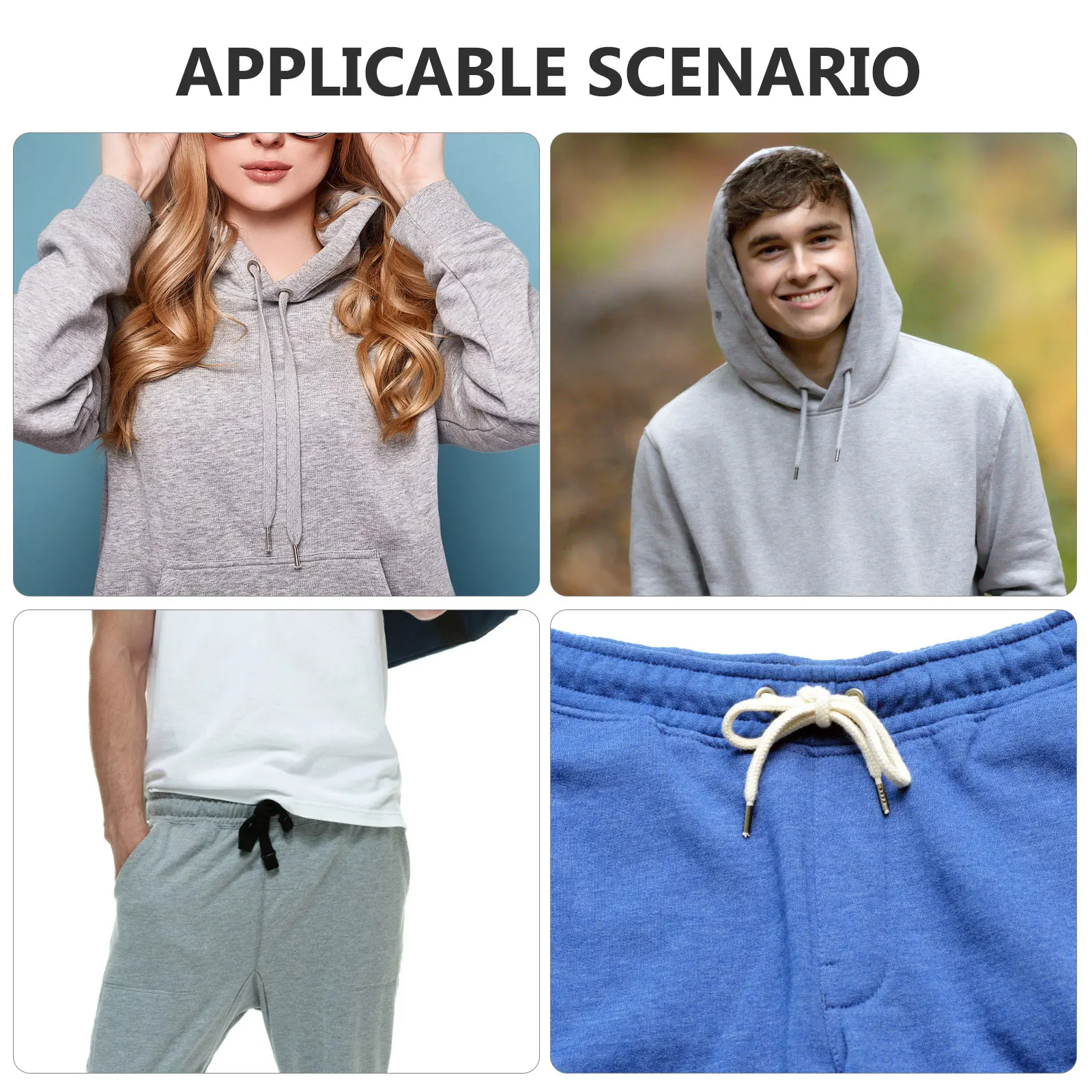 

6Pcs Durable Metal Threader DIY Cross Stitch Sewing Tool Wire Loop Rope Threading Cord Accessory for Dim Eyesight Users