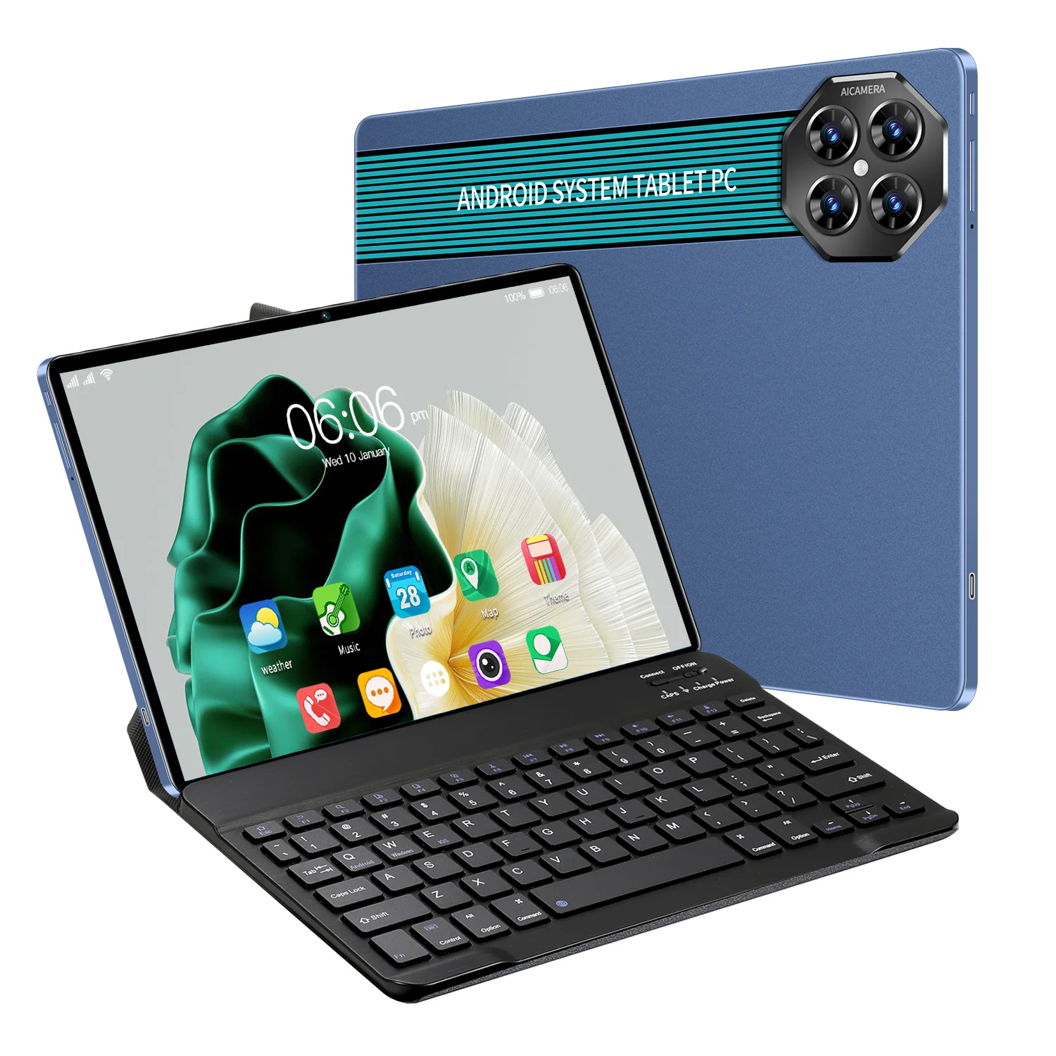 Konfigurasi Tinggi Multi Warna 10.1 Inci Tablet Anak Siswa Android 13 Kartu Ganda Octa Core 5G WIFI 16 + 1TB Tablet