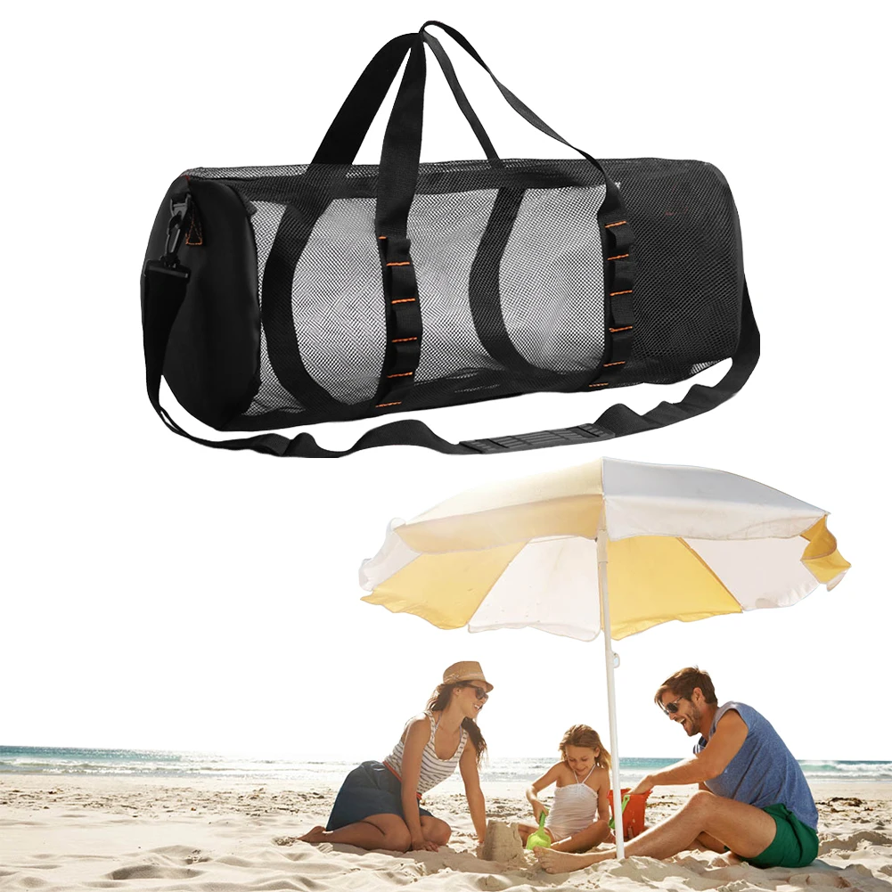 Diving Mesh Bag Foldable Outdoor Beach Swimming Organizing Pouches Travel Beach Gear Diving Duffel Luggage Fits For Water Sport