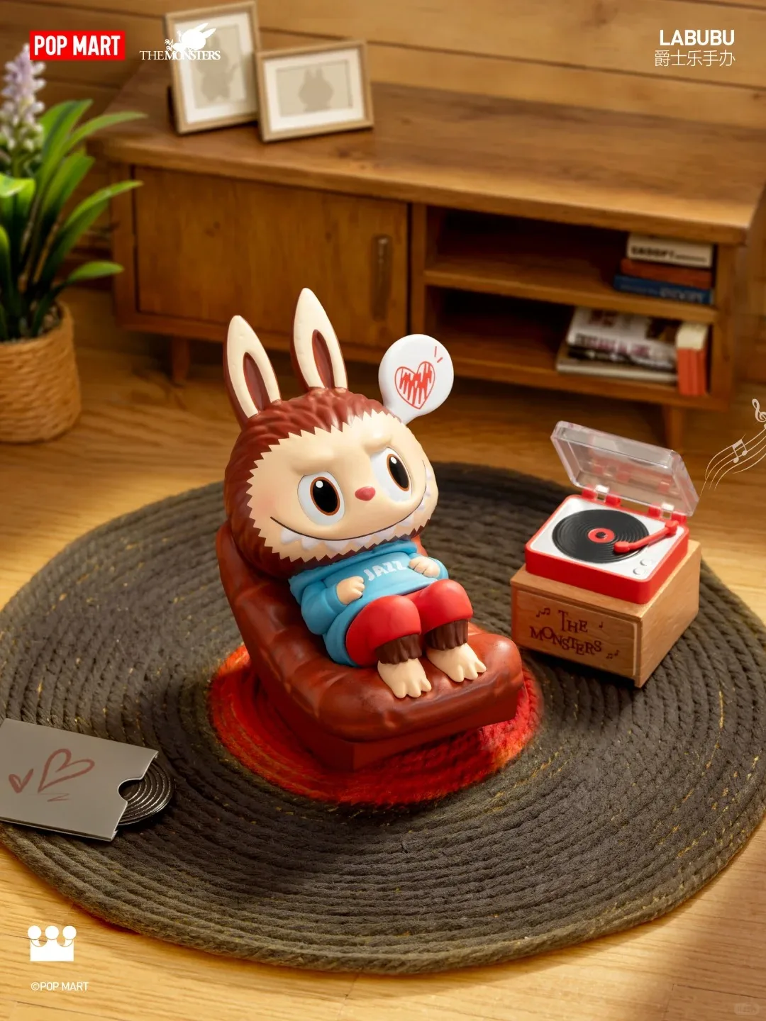 

POPMART Original LABUBU Jazz Series Figure Cute and Interesting Toy Surprise Collection Birthday Gift in Stock
