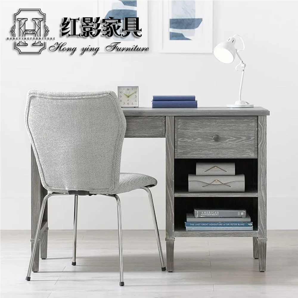 Home study writing desk bookcase combination student desk