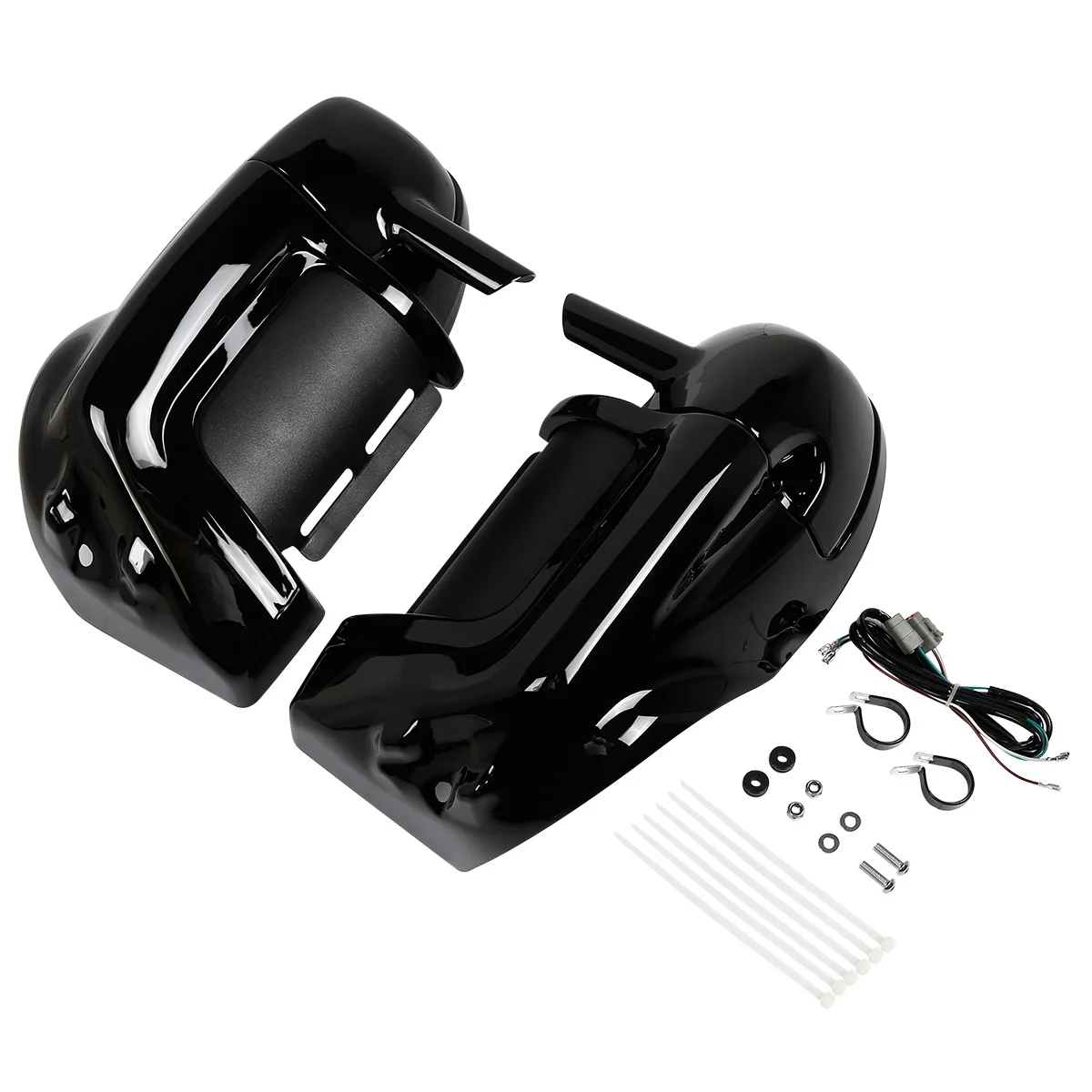 Lower Vented Fairing Speaker Glove Kit Fit For Harley Touring Road King FLHR Street Electra Glide 1983-2013 Motorcycle