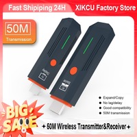 XIKCU 1080P 50M Wireless HDMI-Compatible Video Transmitter Receiver Extender Display Adapter Dongle For TV Monitor Projector
